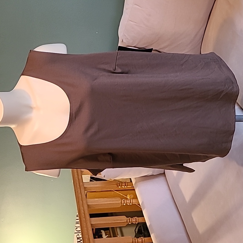 Notations Tank/Shell, size 2X,  color oak